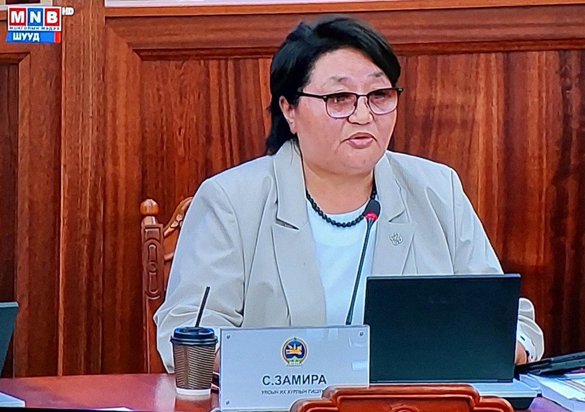 ИЗНН-аас орж ирсэн гишүүн С.Замира:
Англи хэлийг бага ангиас заана гэдгийг болиулж өгөөч гэнүү‼️ 
Яадаг малан бомбоо гээч нь вэ‼️
Нам нь жагсаалтаар орж ирсэн ийм мал гаруудаа татвал таарна 😡