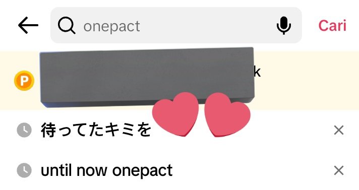 jongwooindo's tweet image. Nheart!!!
Please use original song for "until now"
How to use : 
Search 待ってたキミを
Click favorit 

When upload video. 
- add song 
- go to favorit. 
- Use "until now" original song

Original song duration 1minutes 

#待ってたキミを
#onepact 
#untilnow