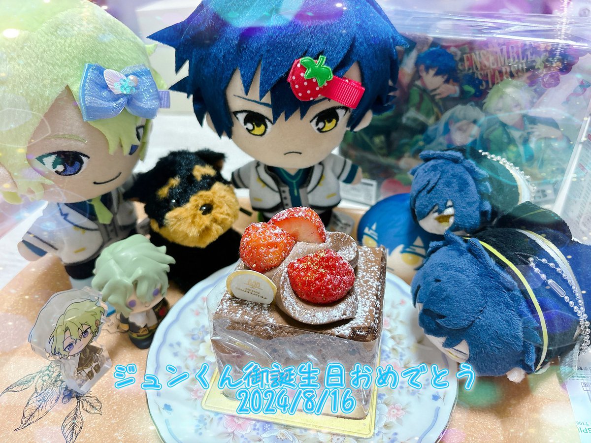 hiyonui's tweet photo. 🐕✨🎉ジュンくんお誕生日おめでとう🎊🎂🍓 https://t.co/plQaauzMU2
