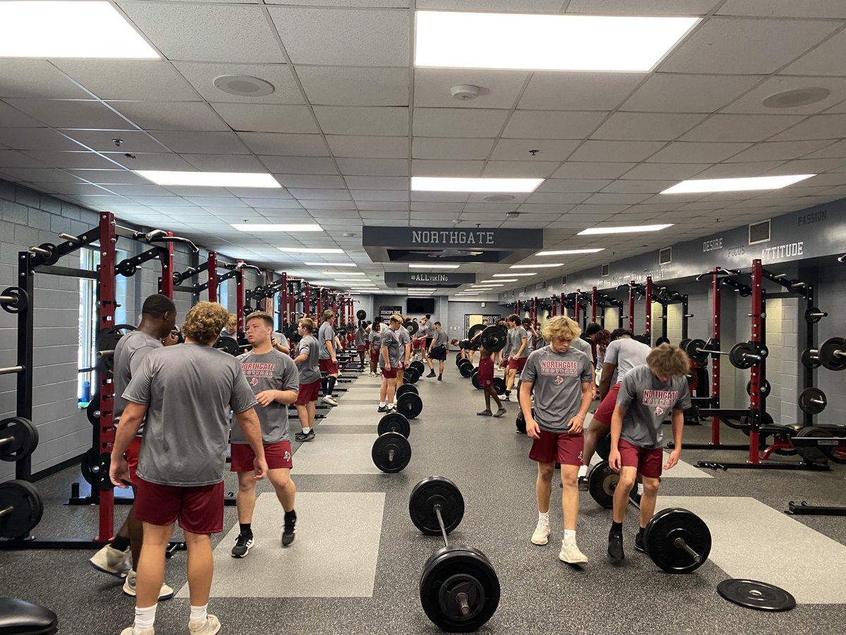 Yesterday workout! Today gameday!! Let’s go Vikings!!