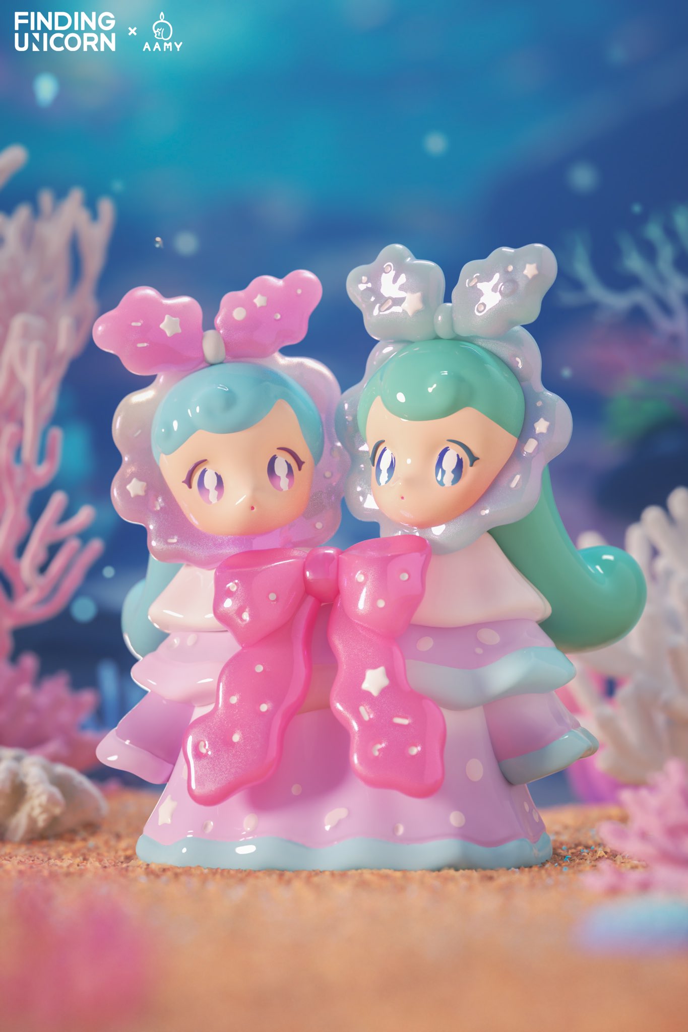 AAMY finding unicorn 6体セット　フィギュア　アートトイ Mind of the Sea』｜AAMY×FINDING UNICORN ブラインドボックス