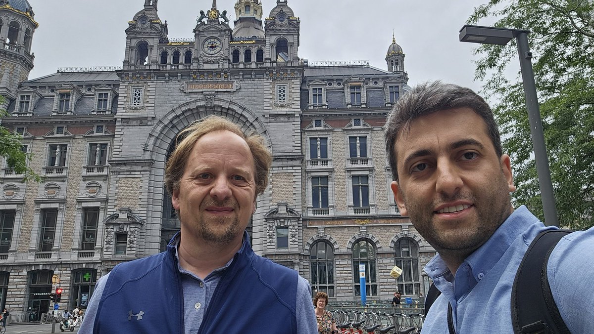 AmirAlavifar's tweet image. I&apos;m thrilled to have met #Bart_Vanderhaegen in Antwerp! As a #TEDx speaker and Ludwig von Mises Institute professor, he&apos;s an expert in #problem_solving and a fan of Karl Popper. We strolled through Antwerp, discussing #AustrianEconomics, Hayek, and more. Hope to host him soon.