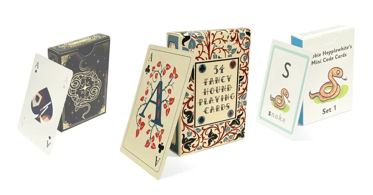 Spingold_co_uk's tweet photo. 🃏 Wondering which playing card size is right for you? Our "Ultimate Guide to Playing Card Sizes" has all the answers! 📏✨ Dive in now! 🎴
https://t.co/pSfD9oBOsW 
#CardGames #PlayingCards #tarotcards #flashcards #custompokercards #personalisedplayingcards https://t.co/EQqj0zTERi