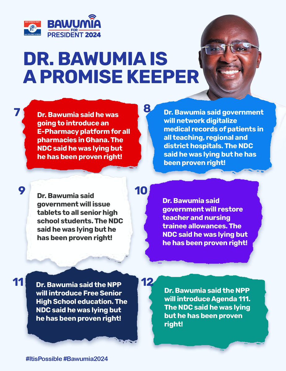 Dr. Bawumia said government will issue tablets to all senior high school students. The NDC said he was lying but he has been proven right.

#TheBawumiaEffect
#BawumiaCanDo