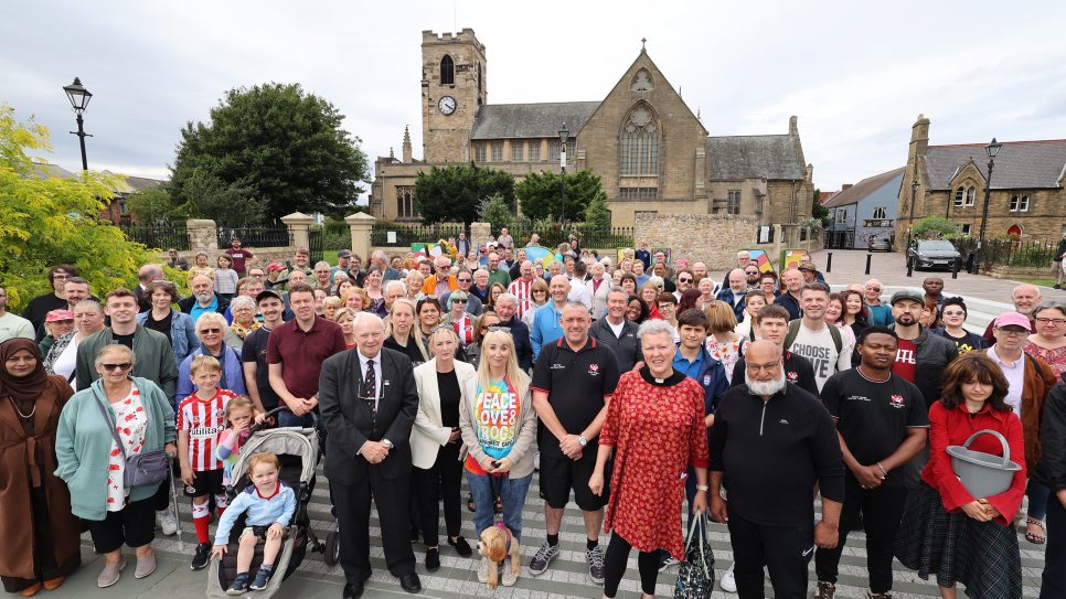 A remarkable show of unity and solidarity following recent protests in Sunderland and Hartlepool is continuing as Durham Diocese reaches out to support faith communities. Inter-Faith Advisors Revd Chris Howson and Revd Canon Gavin Wort are offering support to parishes and members