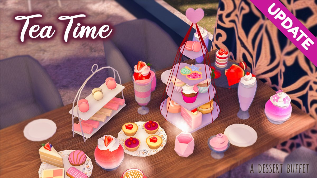 MagicBox_RBLX's tweet photo. Tea Time UPDATE 1.4    

🏠 Greenhouse! [Unlocked at 2500 Points!] 
🌟 2 New Skins!
Game Link: https://t.co/JrTusOQqoe

Use code "500KFAVS" to claim a small reward!     #RobloxDev #Roblox #RobloxGame https://t.co/Tv9sEo55qL