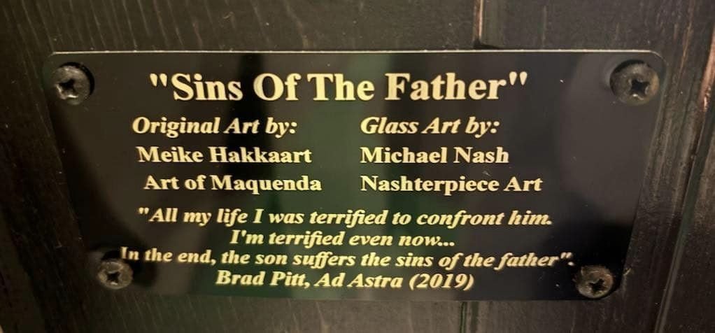 The two incredible stained glass pieces ;-; 