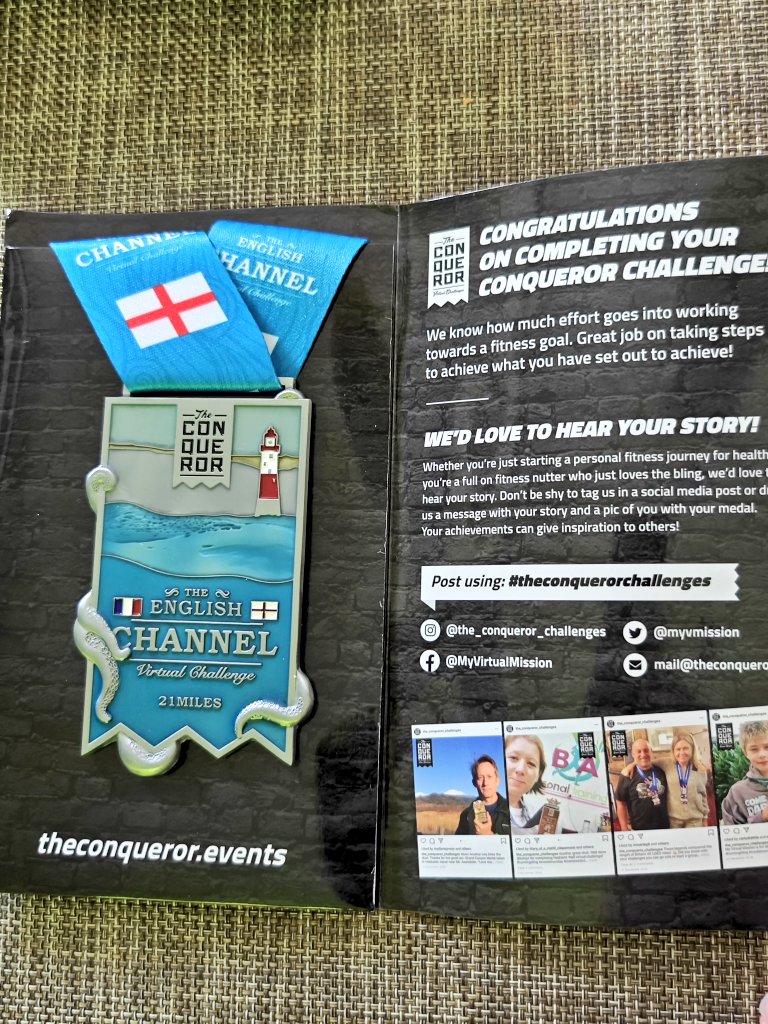 Mar3Zie87's tweet image. #TheConquerorChallenge ist eine coole Sache 💪
Tracke deinen Fortschritt und du bekommst virtuelle Medaillen! #medalpost Egal ob Harry Potter, Tomb Raider, Star Wars - die Medaillen sind super verarbeitet inkl. kleinen Eastereggs @myvmission