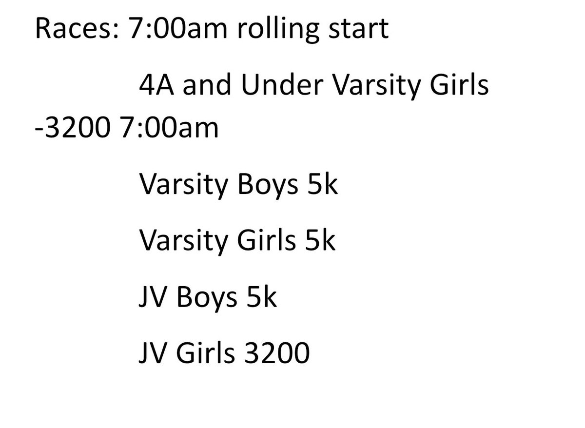 Season Opener 🎊 Kennedale Wildcat Run

📍7001 Golf Club Dr 
            Arlington, Tx 76060

Live Results: tx.milesplit.com/meets/581036-k…

<a href="/CHLonghorns/">Cedar Hill Longhorns</a> <a href="/RecruitTheHill1/">Recruit The Hill</a> @LadyHornsTrack <a href="/LonghornSpeed/">TTHL</a> <a href="/CH_HornsBooster/">Cedar Hill Longhorn Athletic Booster Club</a> <a href="/cedarhillisd/">Cedar Hill ISD</a>