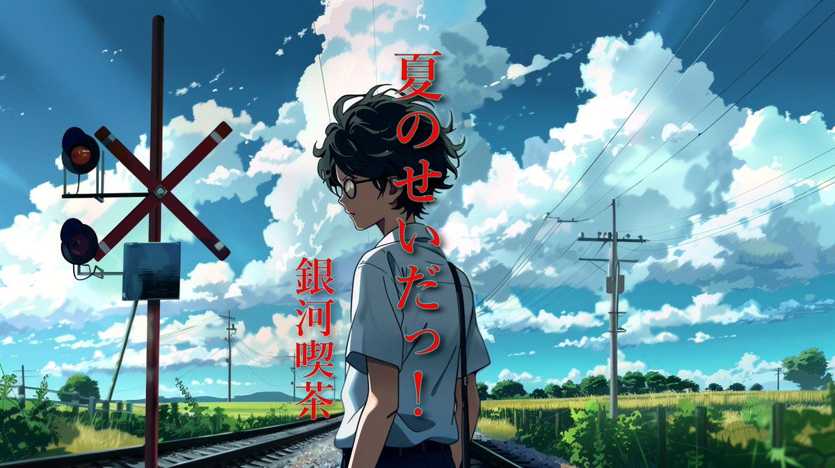 gingakissa's tweet image. 「夏」っぽい爽やかな楽曲とMVを制作しました!
映像には生成AIを使っています!是非聞いてもらえたら嬉しいです。
youtu.be/hKKIWtzfb7k
#MV #生成AI #音楽 #Music #DTM #夏 #YouTube