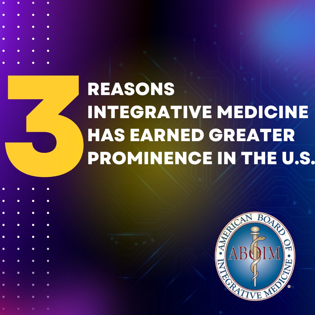 ABPS_AAPS's tweet photo. 3 Reasons Integrative Medicine has Earned Greater Prominence in the U.S.
https://t.co/8NYzUu0zbZ
.
.
.
#abps #americanboardofphysicianspecialties #boardcertification #integrativemedicine #integrativemedicinedoctor #integrativemedicinephysician #ABOIM https://t.co/OqGkcotupO