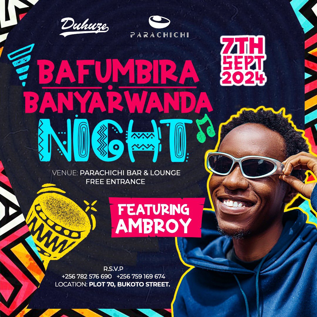 Duhuze fest (@duhuze_fest) on Twitter photo Ishema ryom’urugo❤️❤️.
7th September.#banyarwandabafumbiranight
😮💨.<a href="/Parachichi_Kla/">Parachichi</a> <a href="/Umunyarusiza/">✨Niyonyugura🐼</a> <a href="/kisoroyacu/">Kisoro Yacu</a> <a href="/kigali_times/">Kigali Times Magazine</a> Ishema ryom’urugo❤️❤️.
7th September.#banyarwandabafumbiranight
😮💨.<a href="/Parachichi_Kla/">Parachichi</a> <a href="/Umunyarusiza/">✨Niyonyugura🐼</a> <a href="/kisoroyacu/">Kisoro Yacu</a> <a href="/kigali_times/">Kigali Times Magazine</a>