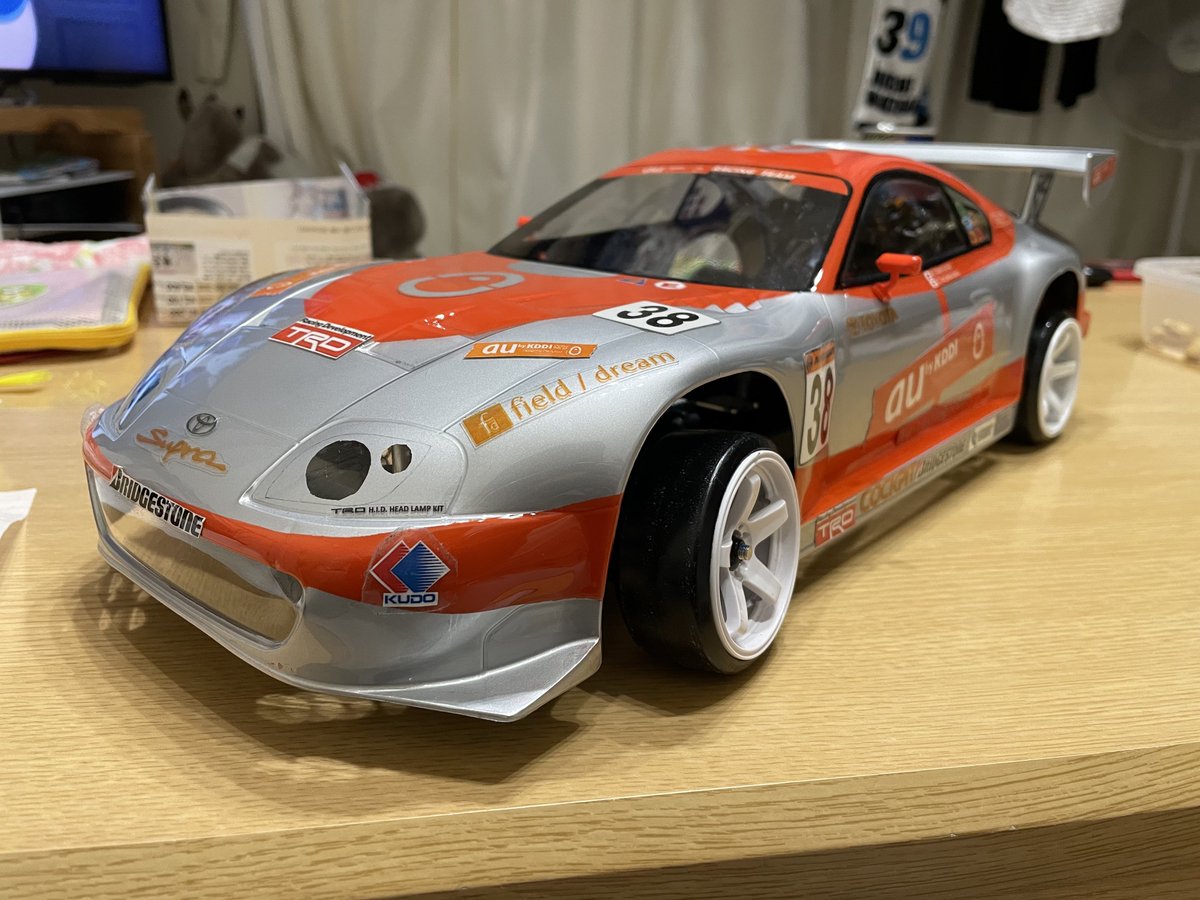 OGF_357's tweet photo. 買ったは良いけどメチャクチャ走るからいじるところのないRD2.0😇
ボディだけは気合い入れて作ったw https://t.co/LWrUezpBWL