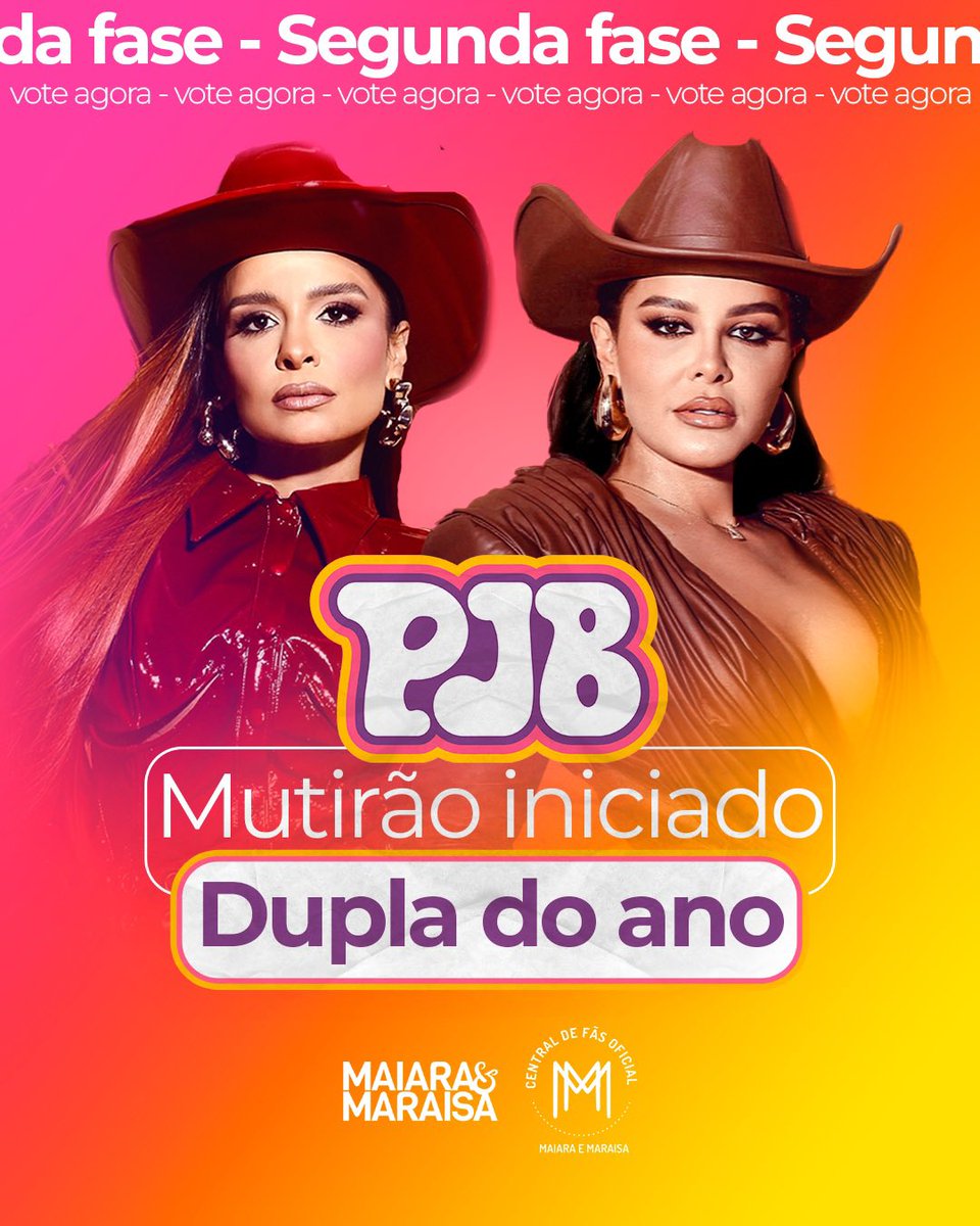 centraldamem's tweet photo. MUTIRÃO INICIADO - PRÊMIO JOVEM BRASILEIRO 🧡

• A cada 10 votos, deposite um emoji aqui 

• META: 500 respostas

• Categoria: DUPLA DO ANO

🔗: https://t.co/SSpoE5jns7 https://t.co/t5XMQBPxco