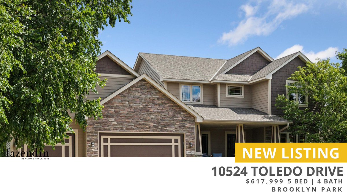 lpgroll's tweet image. 📍 New Listing 📍 Take a look at this fantastic new property that just hit the market located at 10524 Toledo Drive in Brooklyn Park. Reach out here or at (612) 202-2665 for more information

Lynn Groll, MBA
Your Home is My Busin... homeforsale.at/10524_TOLEDO_D…