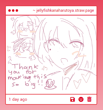 JELLYFISHKANADE's tweet photo. UWAAAAAA ?!?!?!??! KANAHARUTOYA !!!!!!!!!!!! THIS IS NOW LUKAS FAVOURITE PIECE OF ART !!!!!!!! AND YOUR WELCOME COOL ANON !!!!!!!!! https://t.co/oS0GiILRry