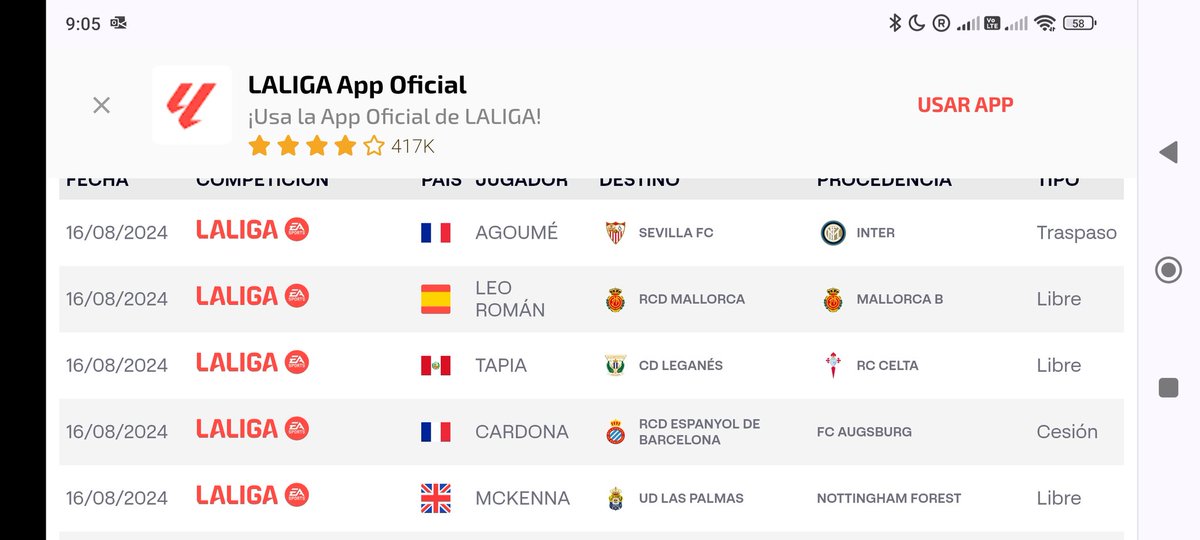 webont's tweet image. Cardona ya está inscrito en La Liga #rcde