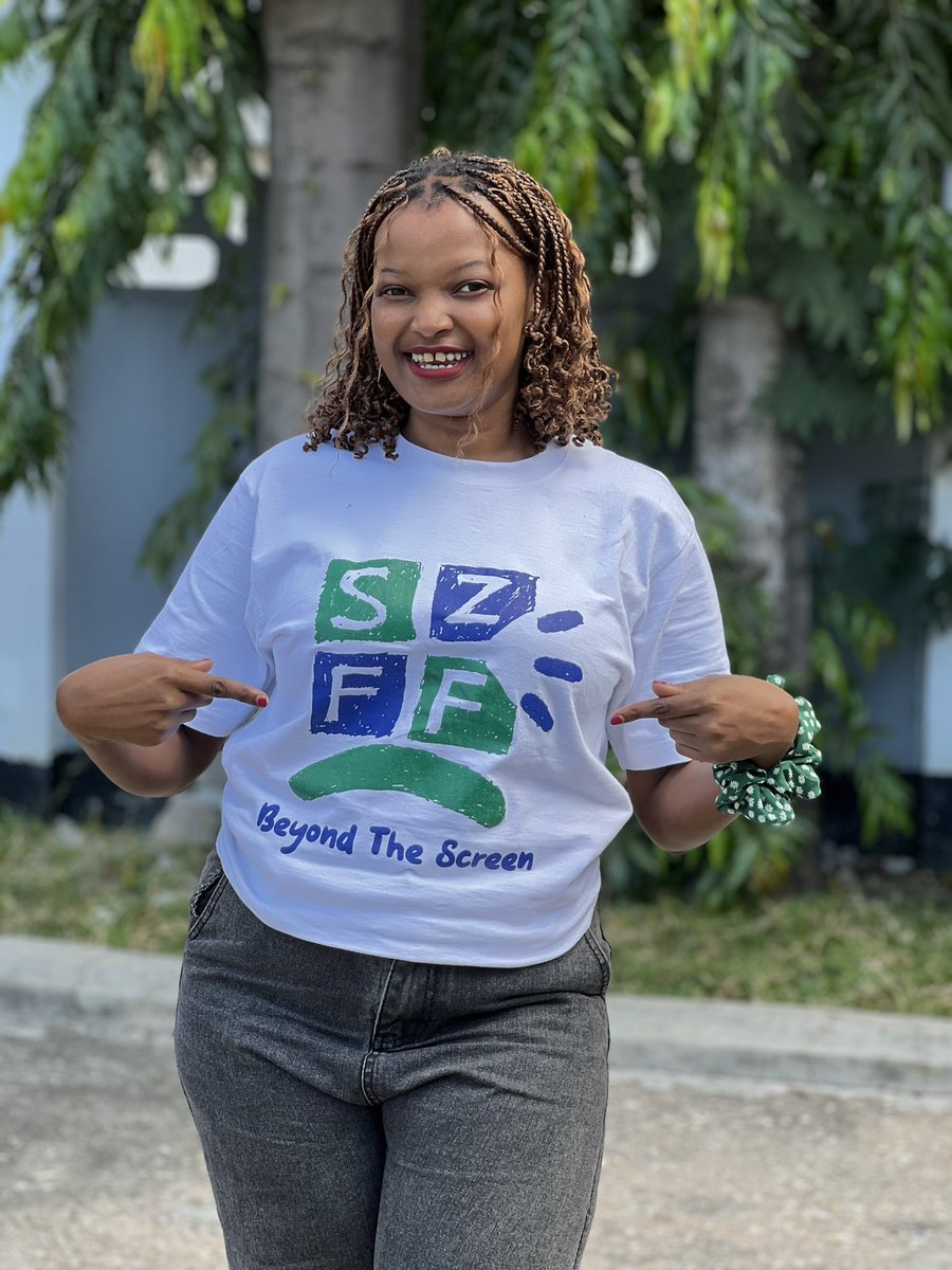 SautiZetuFilms's tweet photo. Our brand new #SZFF T-shirts are here, and they’re hotter than the Dar es Salaam sun🥵🔥
We’re throwing down a challenge! Are you ready to WIN one of these exclusive tees?
“What was last year’s SZFF Tagline?”
Drop your answer in the comments & tag a friend to join the fun😃 https://t.co/V1UcXYdAQ2