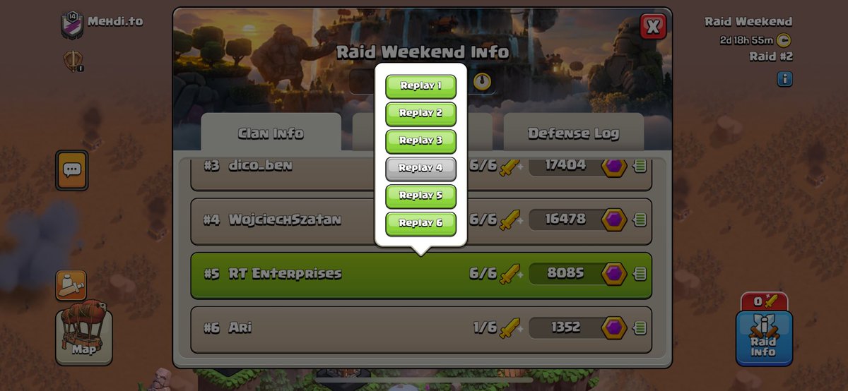 rtenterprises's tweet photo. @ClashofClans stole my raid 4 with a “client and server are out of sync error”. How do I get my attack back? https://t.co/wkbPzlHXIV