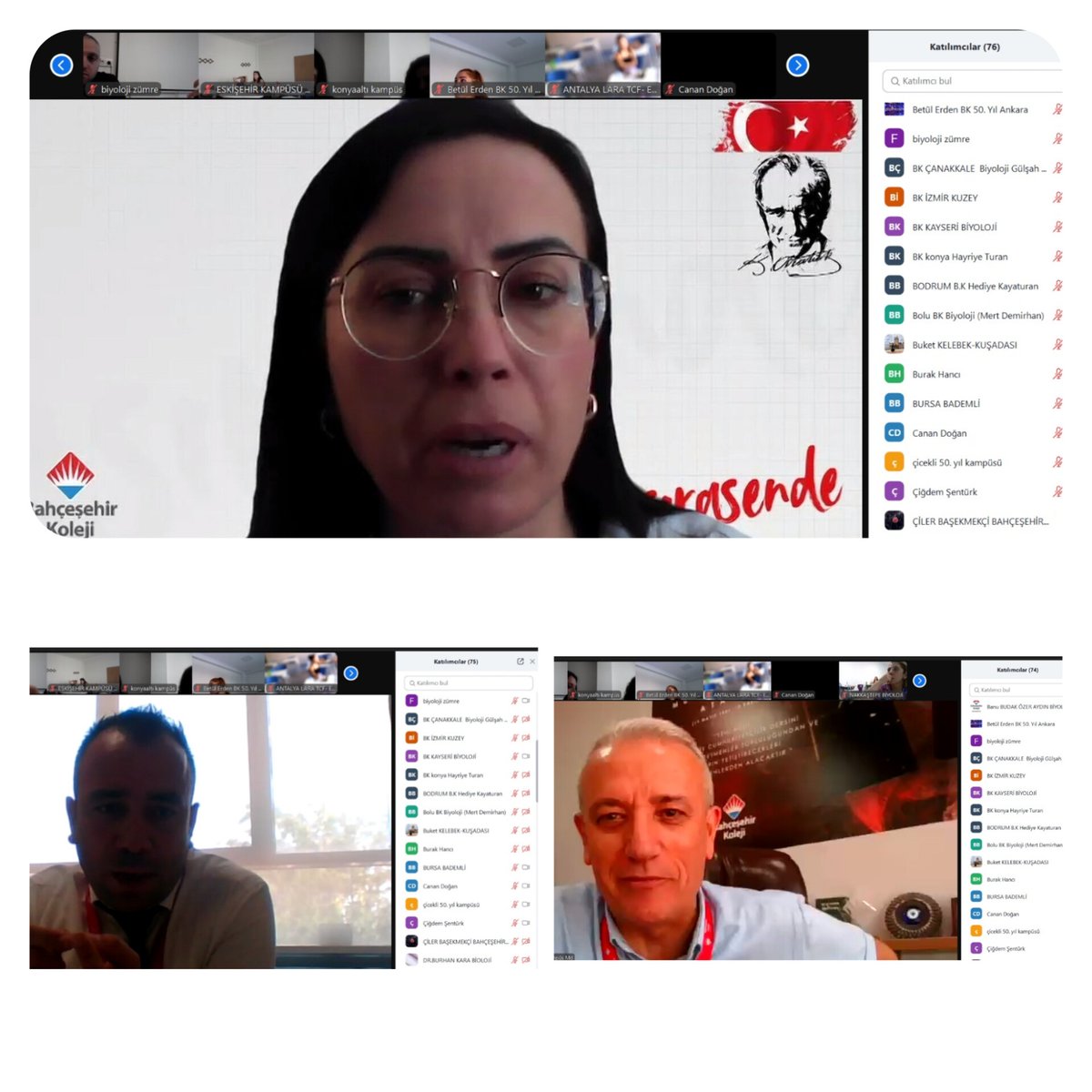 2024-25 Eğitim dönemi Bahçeşehir Kolejleri Hizmet İçi Eğitimin Programında Topraksız Tarım ve Embriyonik Gelişim Konularında <a href="/tirasoglu_tahir/">Tahir Tıraşoglu</a> tüm kampüslerin katılımıyla gerçekleşen eğitimin semineri gerçekleştirdi <a href="/bkbelen_/">Bahçeşehir Belen Kampüsü</a> <a href="/zsenemgoktas/">Zahide Senem GÖKTAŞ</a> <a href="/ucannmustafa/">Mustafa UÇAN (Kampüs Md)</a> <a href="/vakanuvis10/">Basaran Gülöz</a> <a href="/BURCUASMA10/">BURCU ASMA</a>