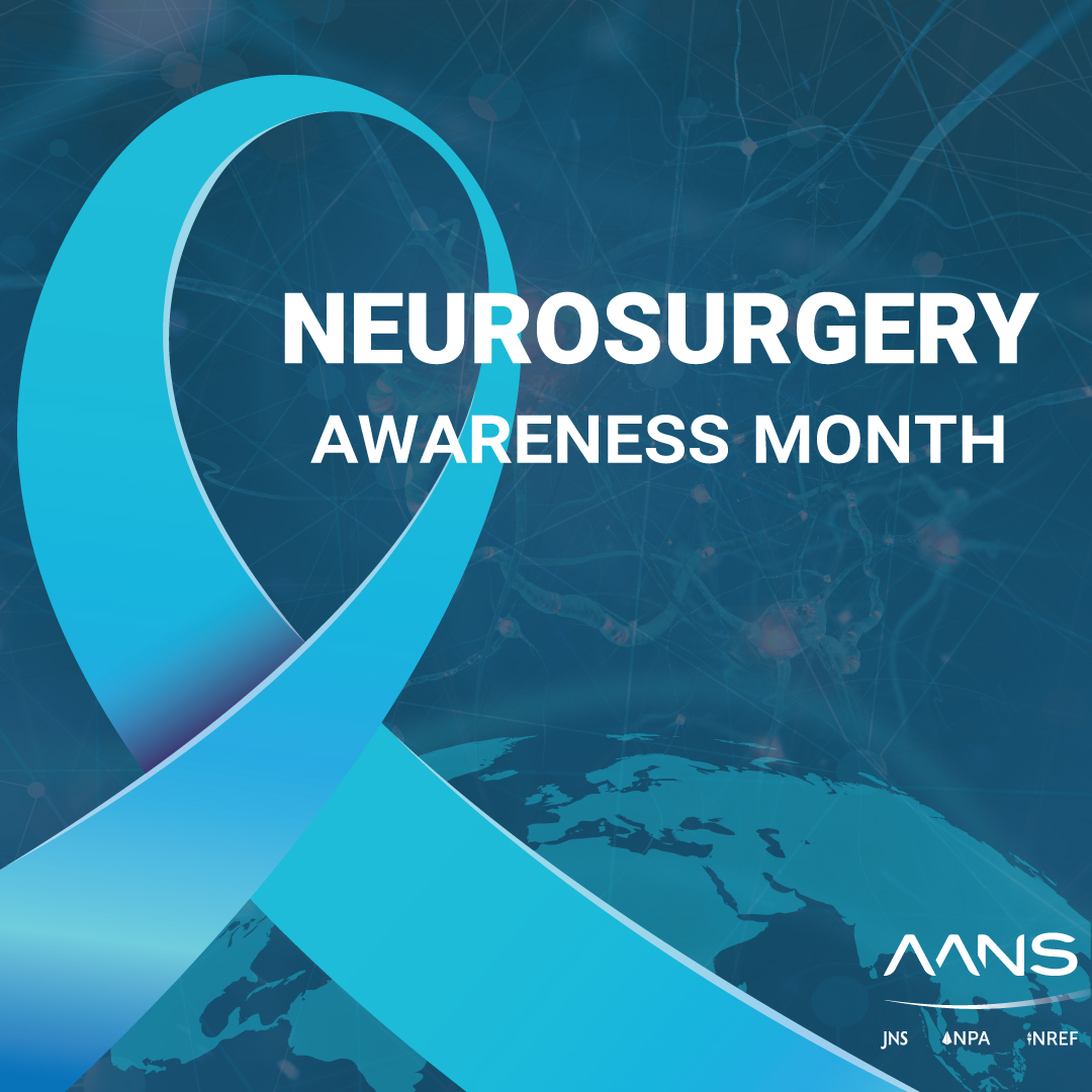 WashUNeurosurg's tweet photo. August is officially #NeurosurgeryAwarenessMonth. Help us spread awareness about the vital role neurosurgeons around the world play in #healthcare. @AANSNeuro https://t.co/IFLuVm6zo3