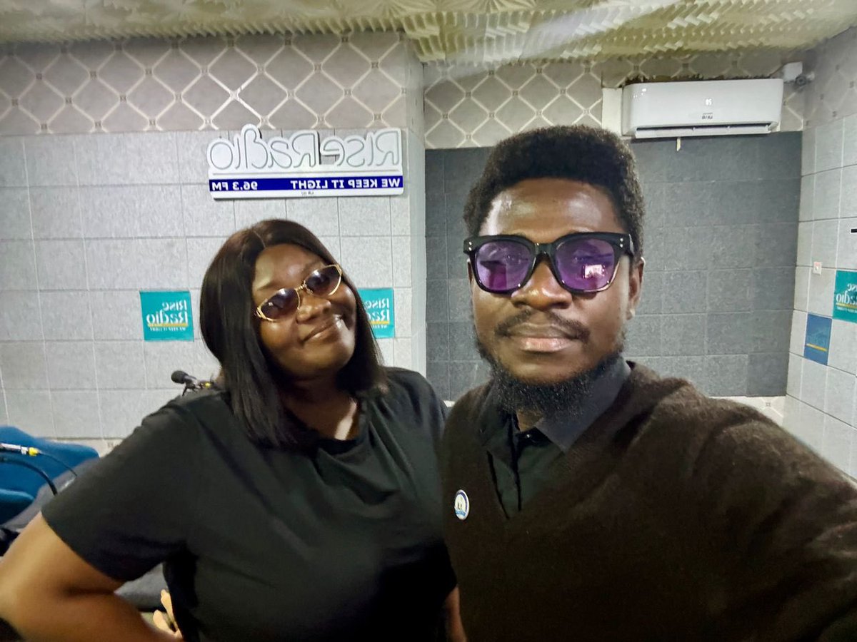 GuruMartinezz's tweet photo. “The Ethics of Public Speaking”
Earlier yesterday 15/8/24, I had the privilege of being a guest on Rise Radiosl 96.3 FM 📻 , where I delved into the critical topic of The Ethics of Public Speaking.
#PublicSpeaking
#EthicsInCommunication
#TheVoyageContinues https://t.co/MA0XIergxA
