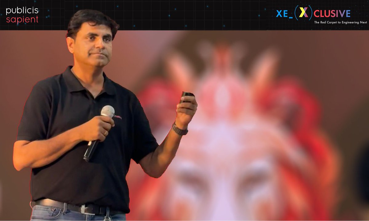 Loved sharing my perspective and thoughts on our adoption and evolution as Experience Engineers through the key note at the new new avatar of XE confgerence - '"The XE XClusive"..

This is going to pave way for the Big Ticket Event coming soon.. Watch this space for more....