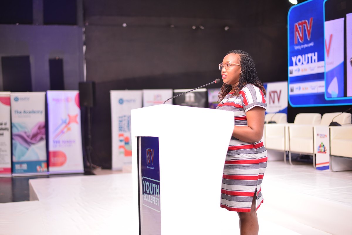 JB_Ssengooba's tweet photo. Mariam Mugonja from @MotivUG  highlighted their commitment to creating opportunities for young people by providing hands-on experience at no cost. They’re dedicated to empowering the next generation by giving them the tools they need to succeed. https://t.co/7J6IvNkYLH