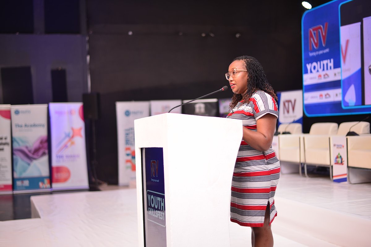 JB_Ssengooba's tweet photo. Mariam Mugonja from @MotivUG  highlighted their commitment to creating opportunities for young people by providing hands-on experience at no cost. They’re dedicated to empowering the next generation by giving them the tools they need to succeed. https://t.co/7J6IvNkYLH