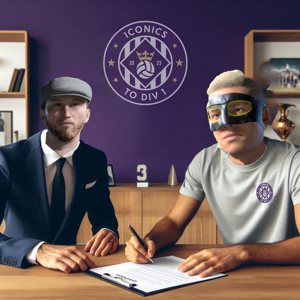 🚨🟣 Jaydon signs new deal at Iconics FC until end of season 2 of LOC.

After many contract offers , Jaydon has decided to stay at Iconics FC. 

"There's a lot of work to do behind the scenes, but after long discussions, I believe this is the place for me"

Saga over.