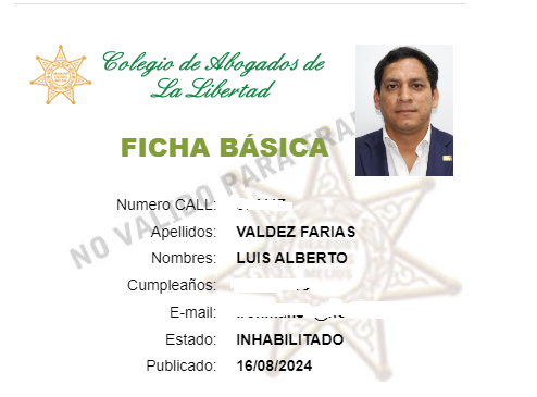 AlonsoRamosG's tweet photo. “Mi esposo es uno de los mejores abogados del país”. Esto fue lo que dijo influencer Ana Paula Ganoza sobre su esposo, Luis Valdez, alto dirigente en partido de Acuñ,  tras polémica compra de casa de 3.3 millones, destapada por El Foco. Valdez figura como abogado inhabilitado. https://t.co/8ALs5APUo5