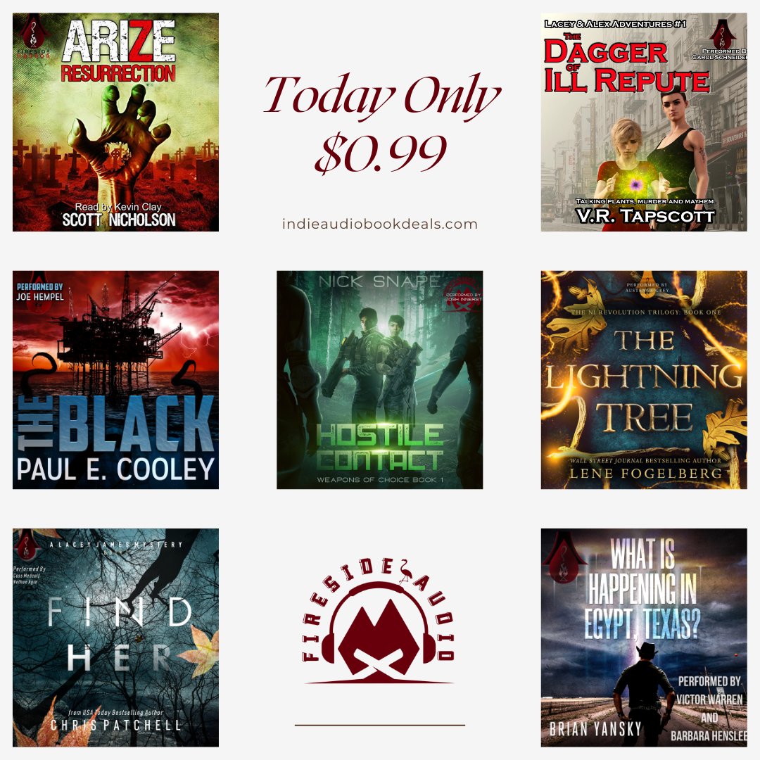 Victor Warren (@victorwarren) on Twitter photo indieaudiobookdeals.com FIRESIDE SALE. One of my audiobboks is on Fire WHAT HAPPENEDS IN EGYPT TEXAS <a href="/PFPAudiobooks/">Pink Flamingo Productions</a> <a href="/HorrorFireside/">Fireside Audio</a> (pick up a copy) indieaudiobookdeals.com FIRESIDE SALE. One of my audiobboks is on Fire WHAT HAPPENEDS IN EGYPT TEXAS <a href="/PFPAudiobooks/">Pink Flamingo Productions</a> <a href="/HorrorFireside/">Fireside Audio</a> (pick up a copy)