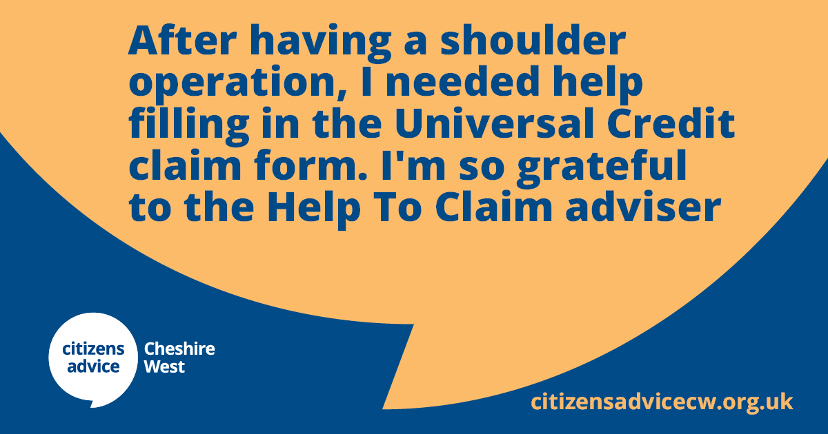 Citizens Advice Cheshire West tweet media