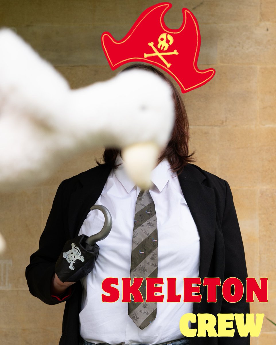 BeautMachProds's tweet image. A PIRATE SHOW WITH THE WORKPLACE DYNAMICS, BRITISH IMPERIAL NAVY, AND OMNISCIENT, AMBIGUOUSLY GOD-LIKE TOY BIRD LEFT IN. 

Skelly Crew @GreensideVenue on George Street, 6:40pm, 17th-24th of Arrgust. #edfringe #EdFringe24