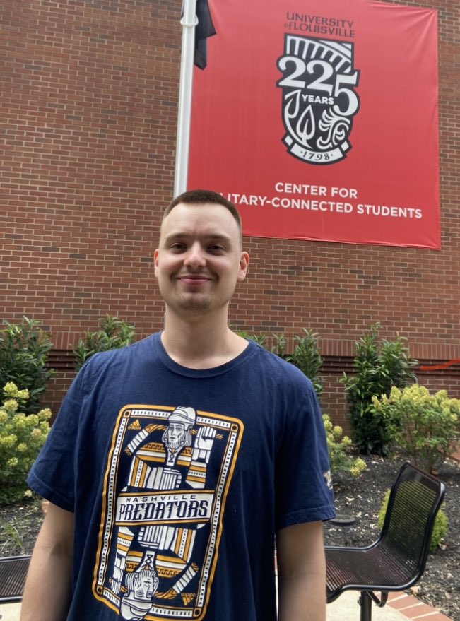 CCorbinGoalie's tweet photo. New home for awhile. @uofl https://t.co/kkf4LIwHJg