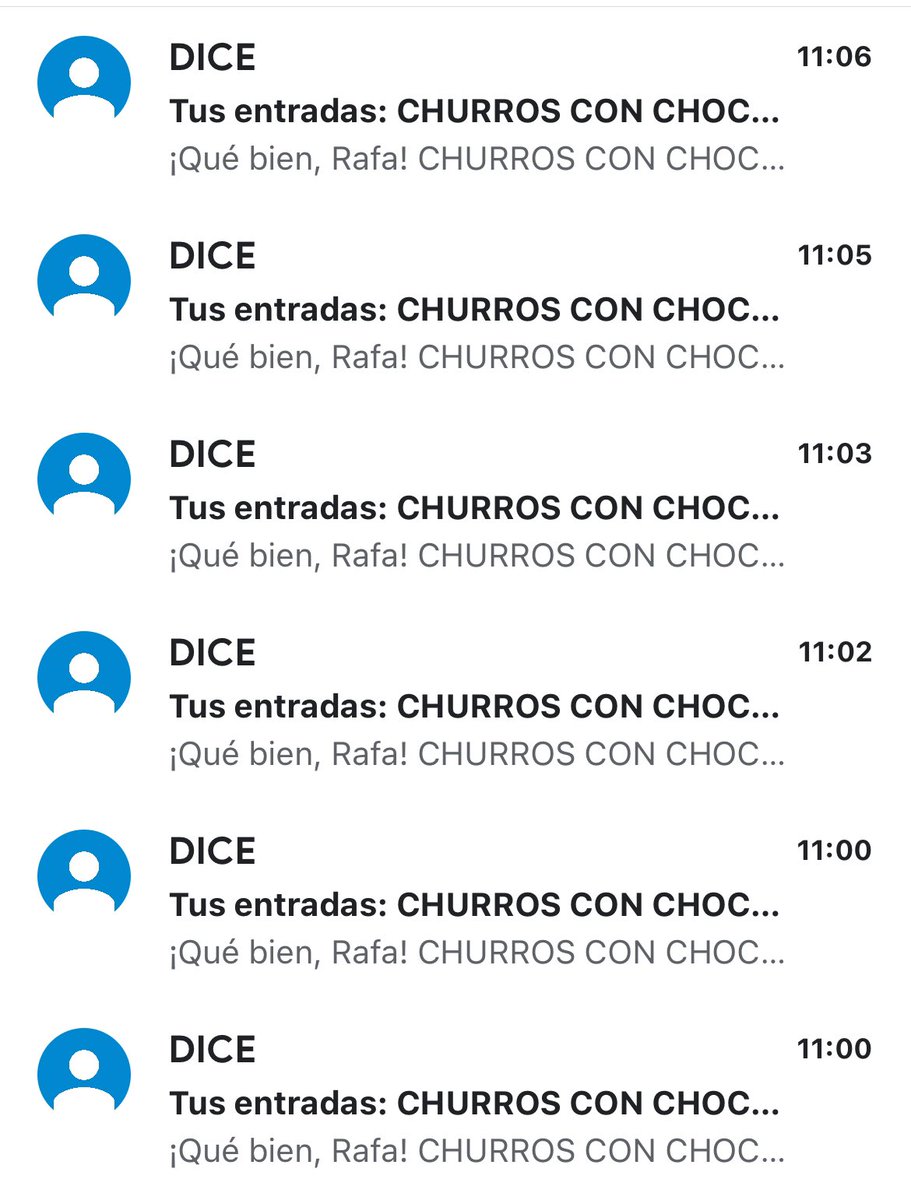 No sabré qué hacerme para comer hoy, lo que sí que sé son los domingos que iré si o si a churros