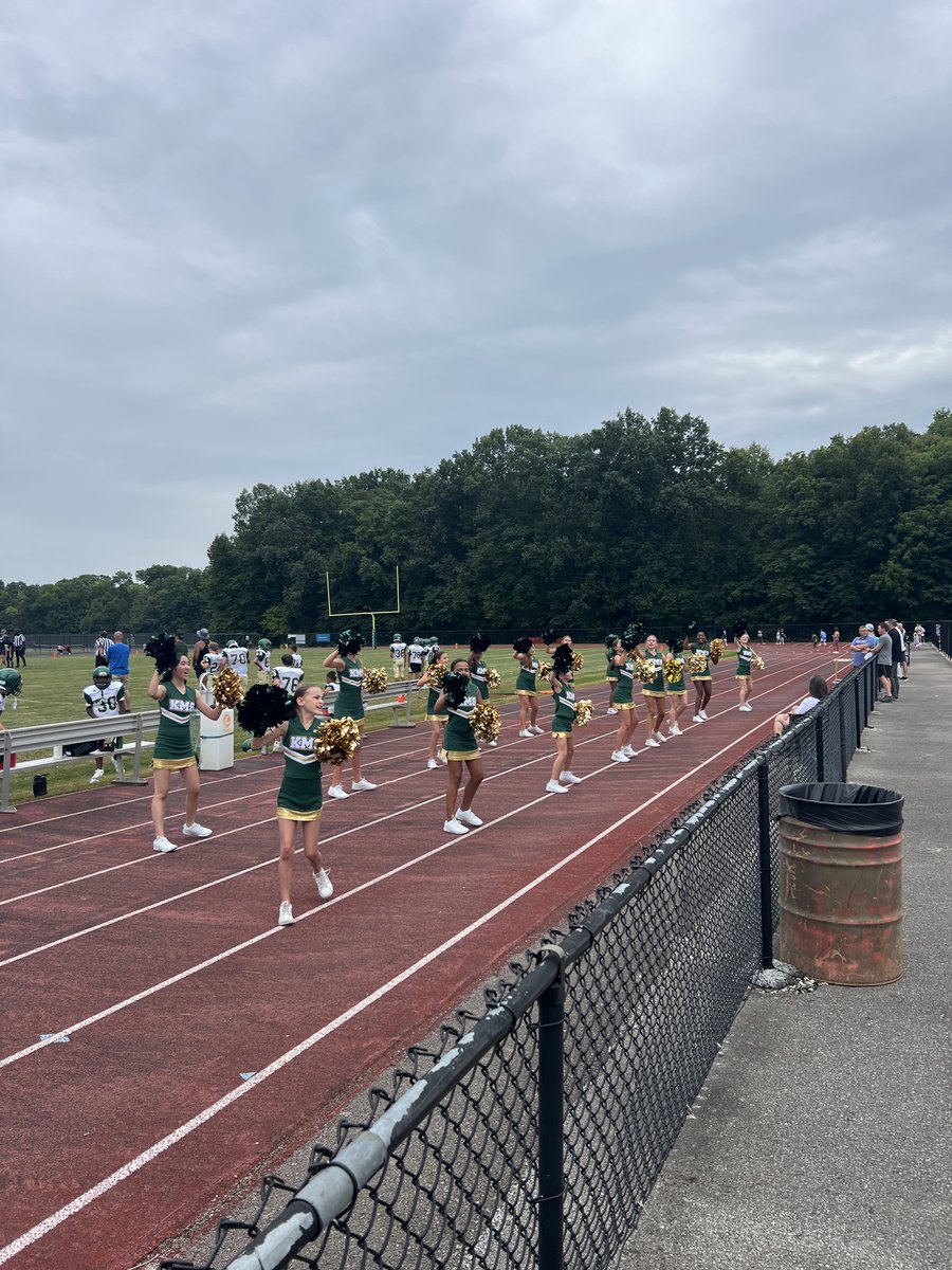 The #GRocks cheer and FB teams saw some live action last night.  Can't wait for the season to start!