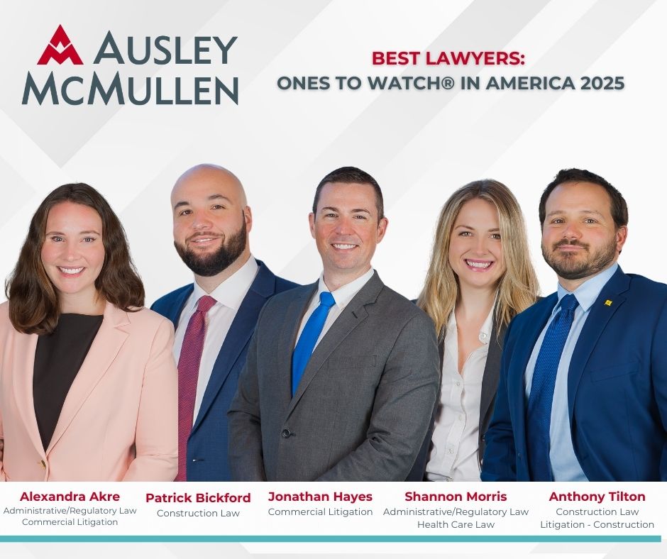 Ausley McMullen (@ausleymcmullen) on Twitter photo Ausley McMullen is proud to announce that 5 lawyers have been recognized in the 2025 edition of <a href="/BestLawyers/">Best Lawyers</a>: Ones to Watch. Read more: bit.ly/3Amxi7w.
#FloridaLawyers #Tallahassee #OnesToWatch Ausley McMullen is proud to announce that 5 lawyers have been recognized in the 2025 edition of <a href="/BestLawyers/">Best Lawyers</a>: Ones to Watch. Read more: bit.ly/3Amxi7w.
#FloridaLawyers #Tallahassee #OnesToWatch