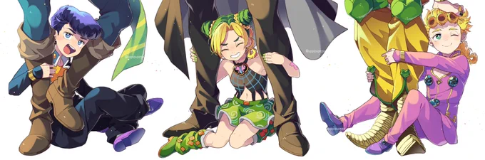 パパの足もと。#jjbafanart #jjba 