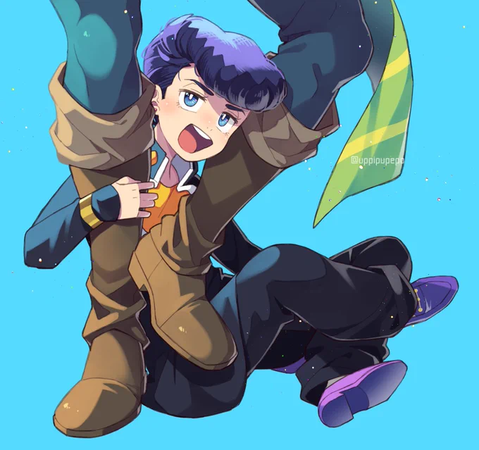 パパの足もと。#jjbafanart #jjba 