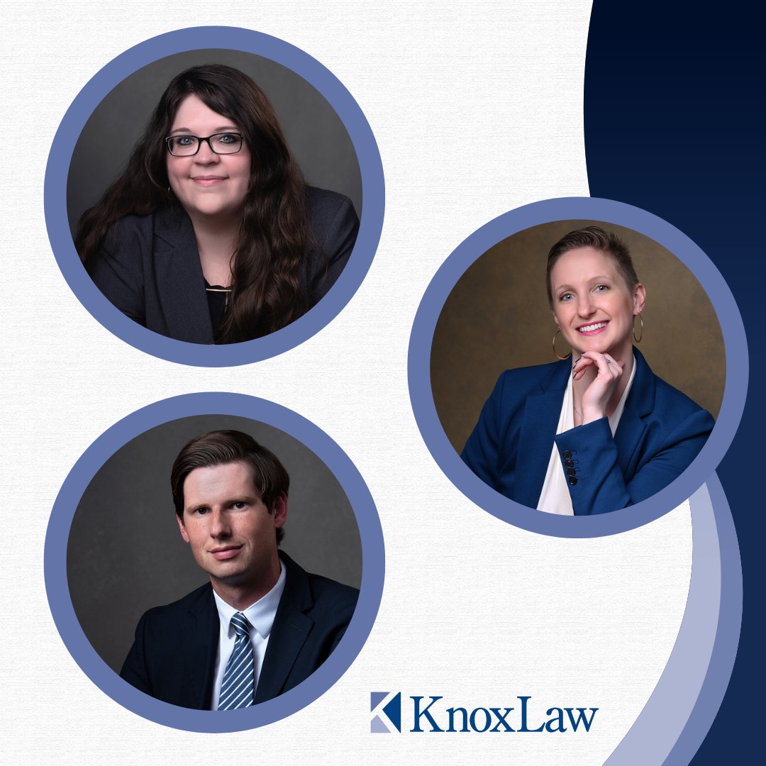KnoxLawFirm's tweet image. We are proud that Jacqueline Brangard, Aurora Hardin, and Bill Helbling are included in the 2025 Best Lawyers: Ones to Watch™ list: lnkd.in/g-sHYpPg

#associatedevelopment #onestowatch #peerreview