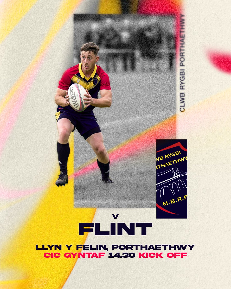 CRPorthaethwy's tweet image. Edrych ymlaen at croesawu @FlintRugbyCymru i Llyn y Felin fory.
We host the Castlemen tomorrow in our first friendly fixture of the new season 🏉
#UpTheBridge