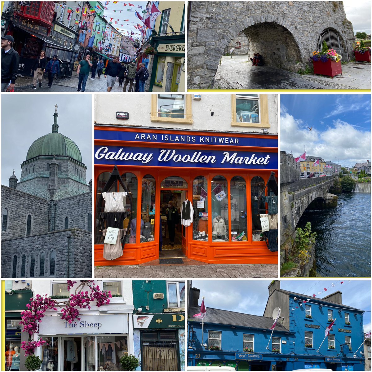 Enjoying #Ireland #Galway 🇮🇪☘️🫶