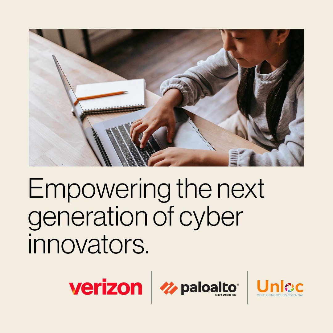It’s heartwarming to see like-minded organisations empowering young people to be a part of the future of this incredibly diverse and exciting Cyber Security industry. Watch the video for yourself.

unloc.org.uk/alliance/

#VerizonBusiness #PaloAltoNetworks #Unloc