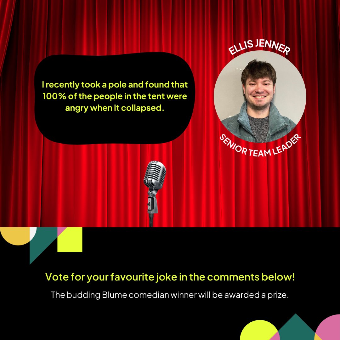 It’s #NationalTellAJokeDay and we asked our team to share their best Knock-Knocks, puns, one liners and Dad jokes in honour of the funniest day of 2024.

Comment below your favourite joke and the comedian with the most votes will win a prize 🏆
#NationalDayOf #jokes #culture