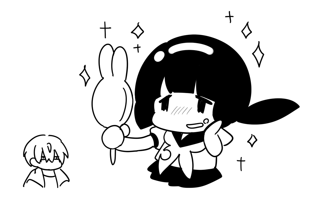つるつるまるまるな女の子描いております✨🍮 