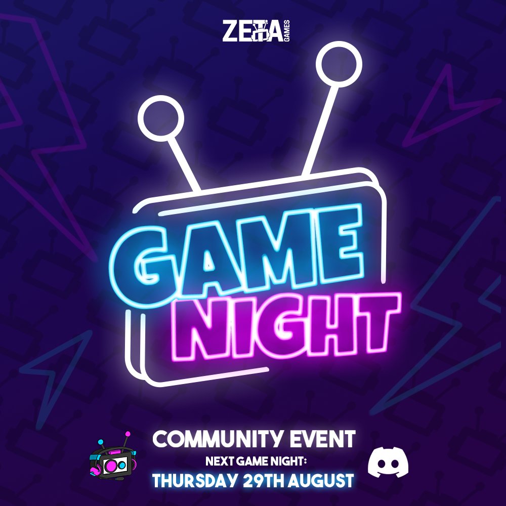 This months Game Night will be held on Thursday 29th August at 6:30pm! Stay tuned as we will be announcing the game next week 🎮Also make sure you join our Community Discord Server to take part and keep up to date with Steambots 📷 

discord.gg/9kbbmdHjdy