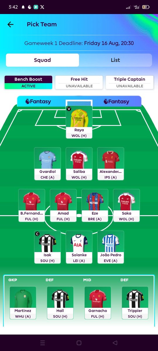 ChrisMuriuki7's tweet photo. @UTDTrey This is cooking 🔥 https://t.co/Hz7DfYnxGj