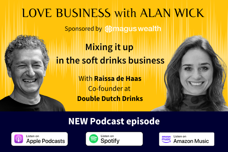 Happy Friday!

Raissa de Haas and her twin sister, Joyce, are the Co-Founders of Double Dutch Drinks | B Corp , bringing personality and flavour to the soft drink mixers category with style and sustainability.

Being a business led by women, they have a deep commitment to