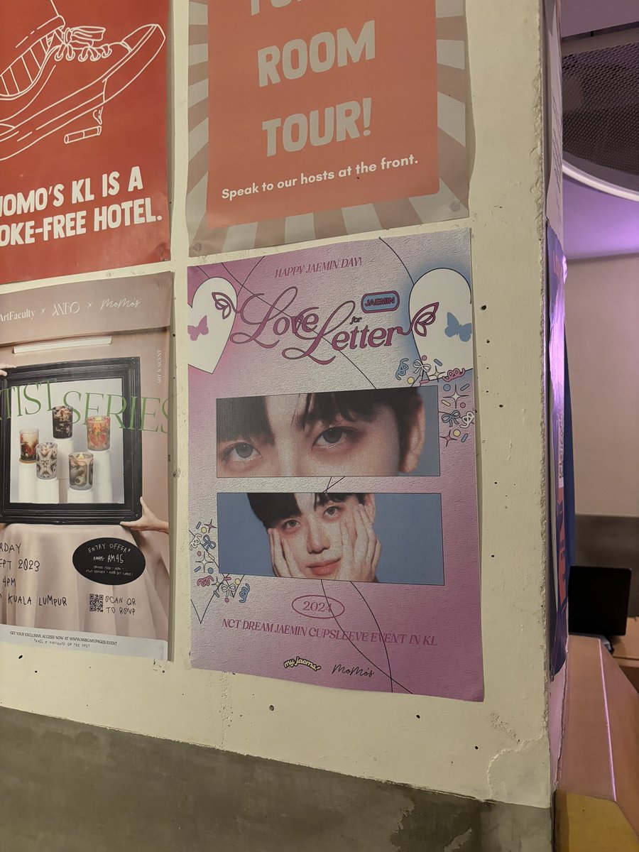 my_jaems's tweet photo. We gonna celebrate Jaemin’s 24th birthday at Momo’s Kuala Lumpur! 

See you guys tomorrow! Don’t forget to bring your #LoveLetterForJAEMIN 🩷🩵 https://t.co/pmlbeSlPsP